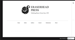 Desktop Screenshot of eraserheadpress.com